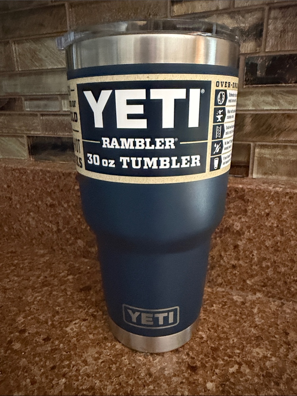 Yeti RamblerTumbler w/MagSlider Lid